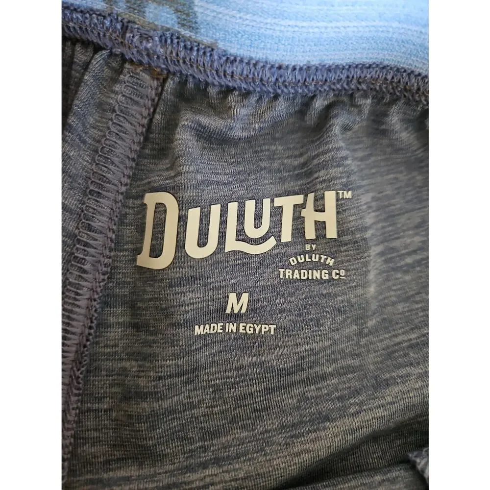 NWOT DULUTH Armachillo Cooling Sleep Shorts Blue Mens Size Medium M